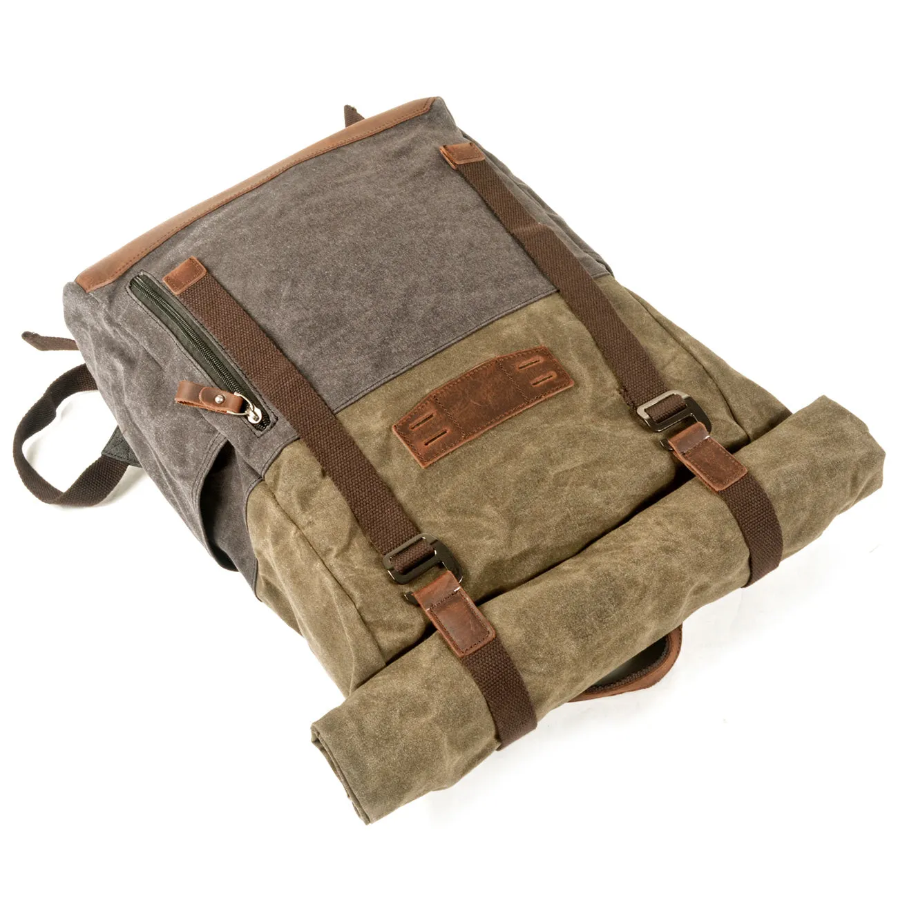Voyager Waxed Canvas Backpack