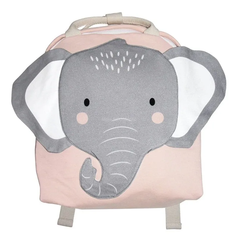 Wenkouban Children Backpack Animals Design Girl Boys Backpack Toddler Kids School Bag Kindergarten Cartoon Rabbit Butterfly lion print Bag