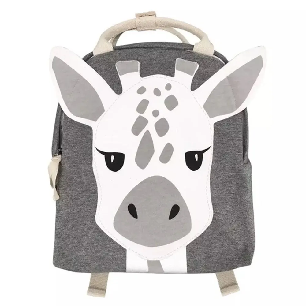 Wenkouban Children Backpack Animals Design Girl Boys Backpack Toddler Kids School Bag Kindergarten Cartoon Rabbit Butterfly lion print Bag