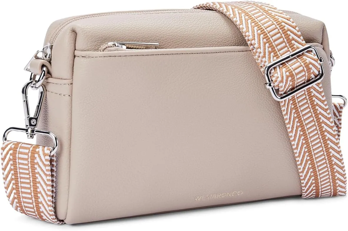 WESTBRONCO Small Crossbody Bags for Women, Shoulder Handbags, Satchel Purse with Adjustable Strap