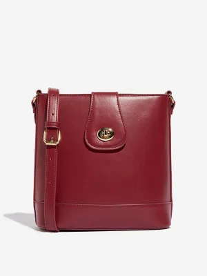 Westside Wine Buckle Sling Bag