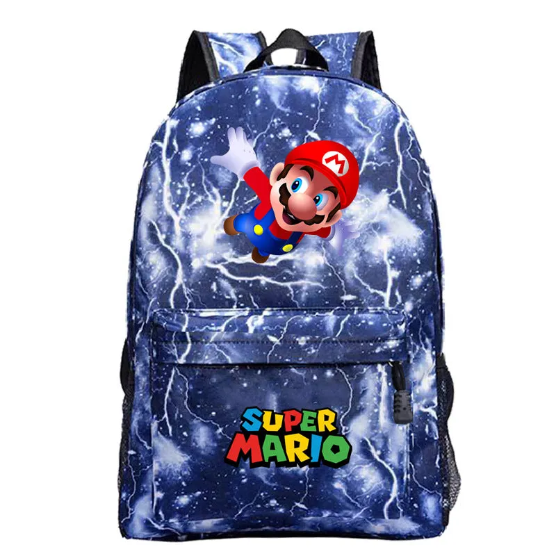 Wholesale cartoon game schoolbag creative pattern heat transfer backpack JDC-BP-Henlie007