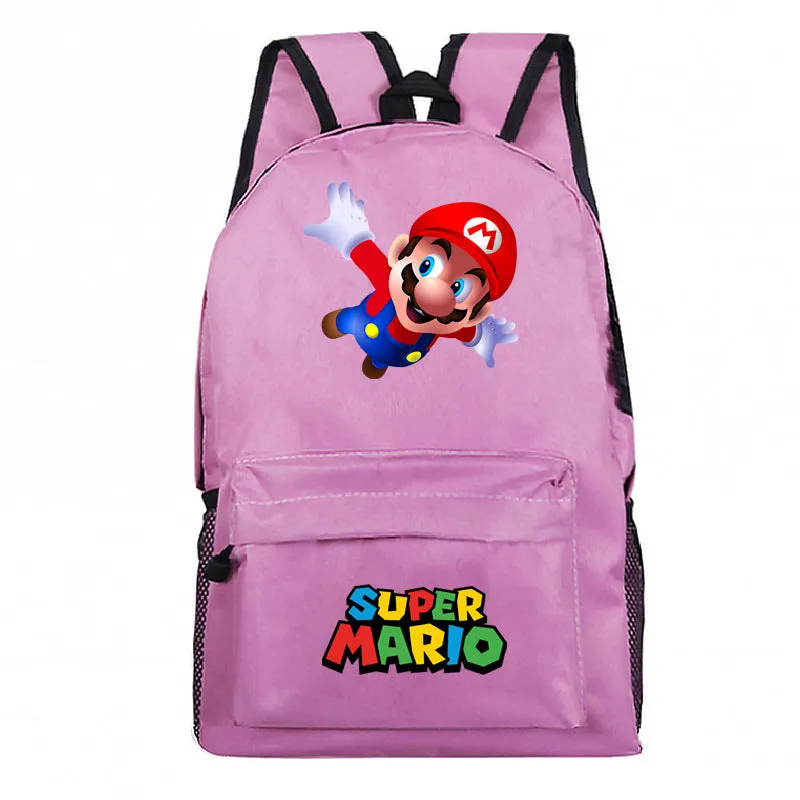 Wholesale cartoon game schoolbag creative pattern heat transfer backpack JDC-BP-Henlie007