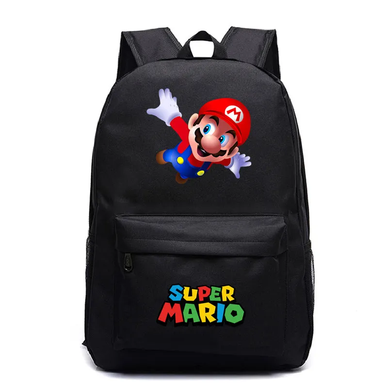 Wholesale cartoon game schoolbag creative pattern heat transfer backpack JDC-BP-Henlie007