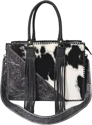Women Natural Cowhide Leather Hand Bag With Adjustable Detachable Strap | Leather Handbag | Purse | Side Sling Bag