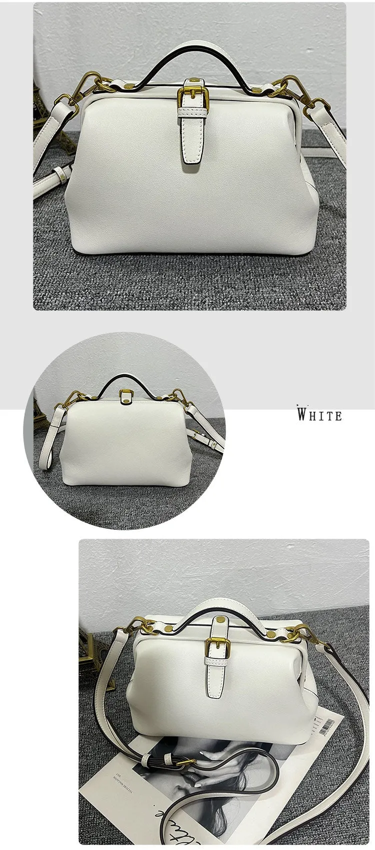 Womens Doctors Bag Doctor Handbags Purses Leather Doctor Bag Purse