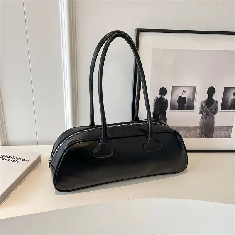 Women's Retro Underarm Shoulder Eco Leather Bag