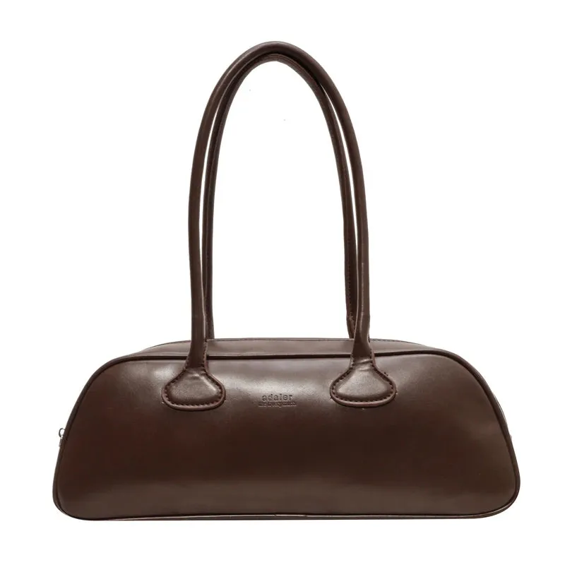 Women's Retro Underarm Shoulder Eco Leather Bag