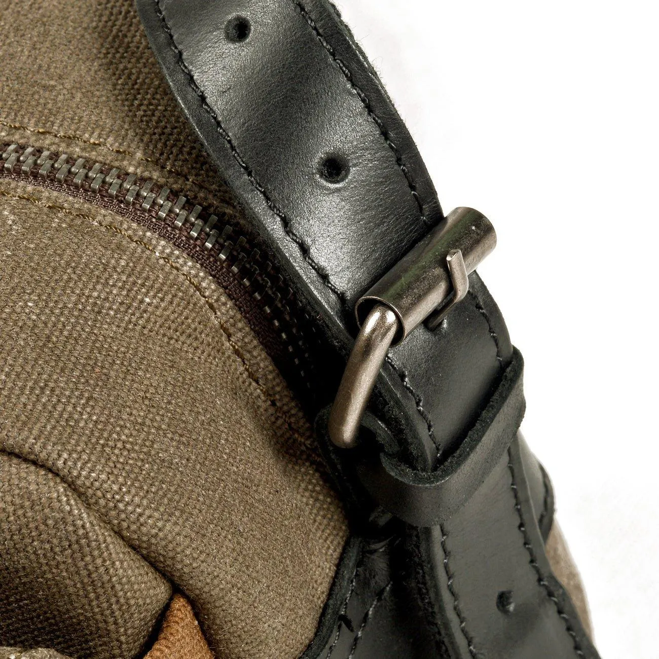 Woosir Vintage Wax Canvas Travel Camera Messenger Bag