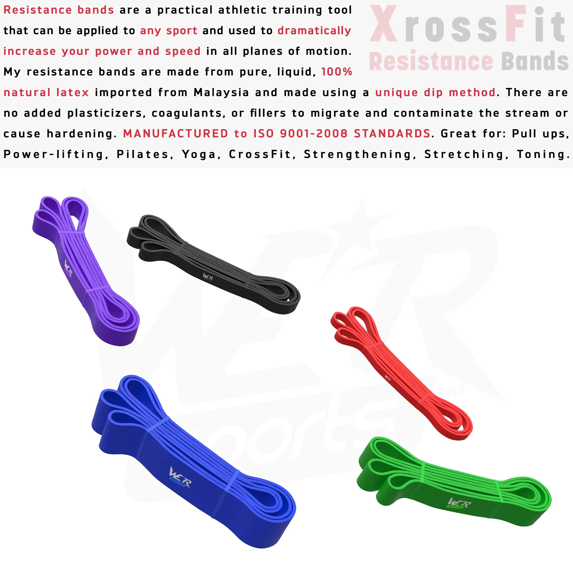 XrossFit Resistance Bands