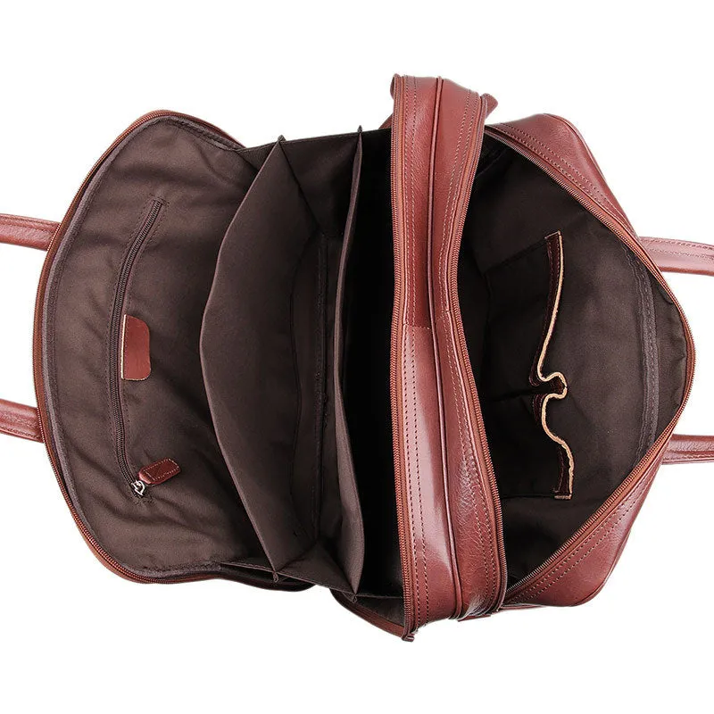 YAAGLE Genuine Leather Business Handbag Briefcase for Men YG7333