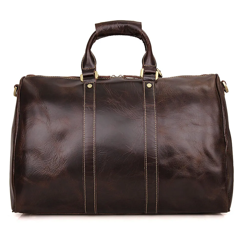 YAAGLE Men's Large Capacity Travel Bucket Handbag Tote YG7077C