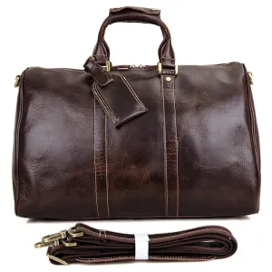 YAAGLE Men's Large Capacity Travel Bucket Handbag Tote YG7077C