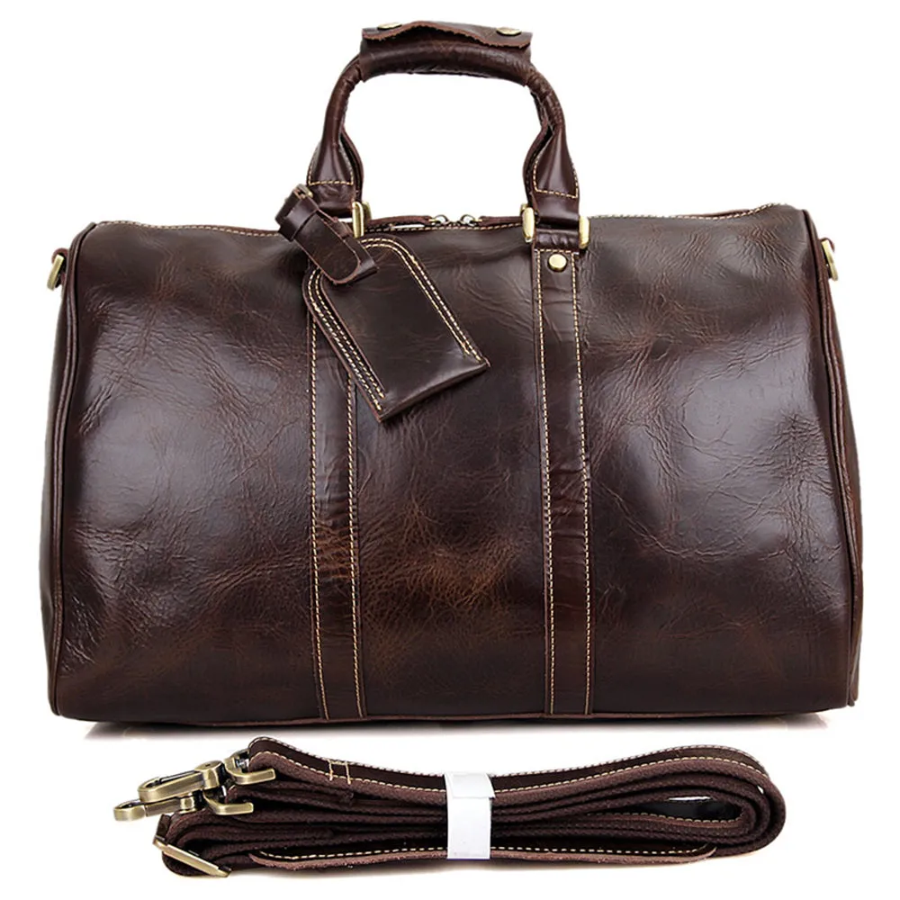 YAAGLE Men's Large Capacity Travel Bucket Handbag Tote YG7077C