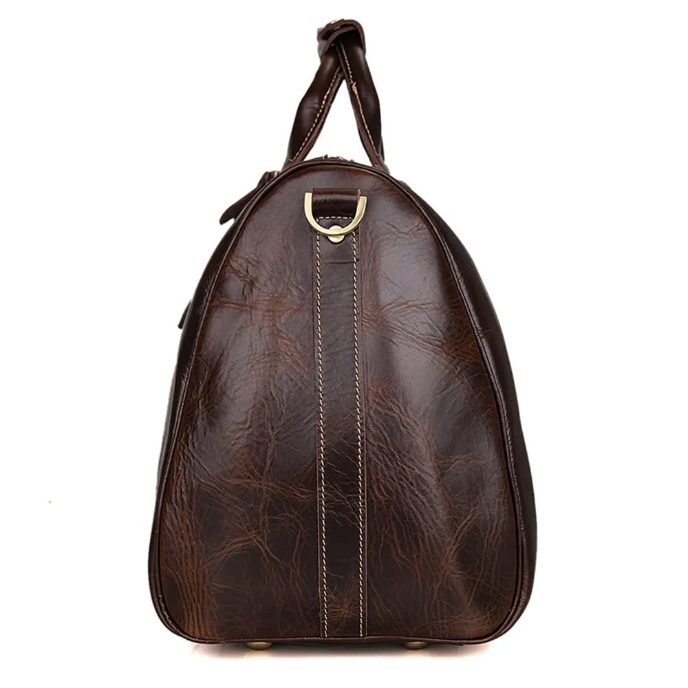 YAAGLE Men's Large Capacity Travel Bucket Handbag Tote YG7077C