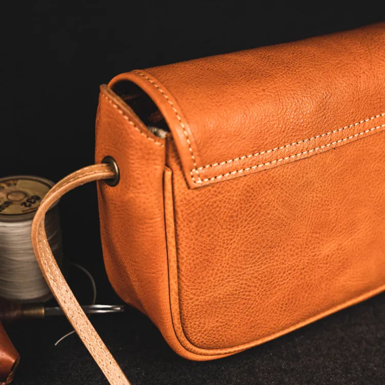YAAGLE Women Tanned Leather Mini Cross Body Bag YG81680