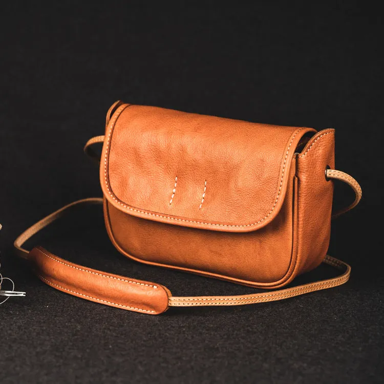 YAAGLE Women Tanned Leather Mini Cross Body Bag YG81680