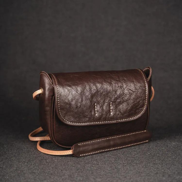YAAGLE Women Tanned Leather Mini Cross Body Bag YG81680