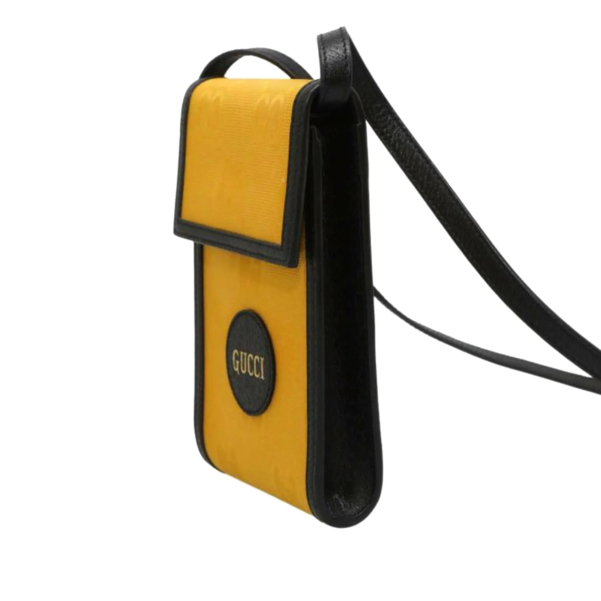 Yellow Gucci Mini GG Off The Grid Crossbody Bag