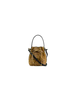Yellow Python | 'Intambo' Drawstring Bag