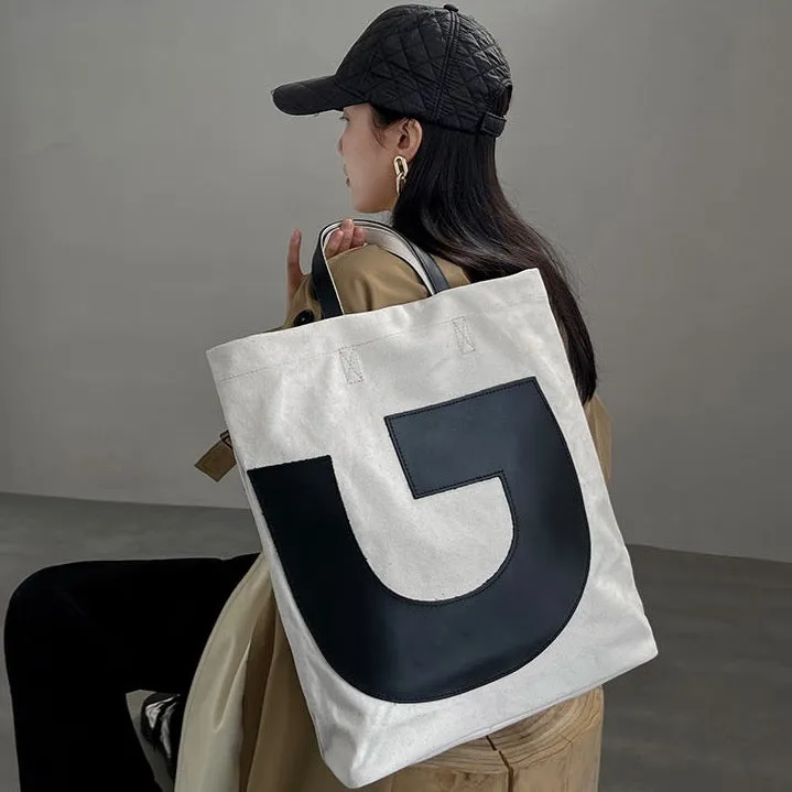 Yumi G Maxi Canvas Bag - 2 Colors