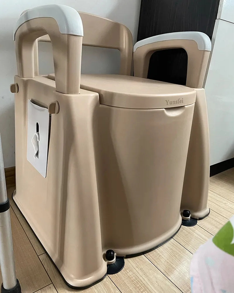 Yunsfei portable toilets, children's assembled toilets, portable folding toilet seats, foldable toilet seats for boys and girls out, and children's toilet training seats